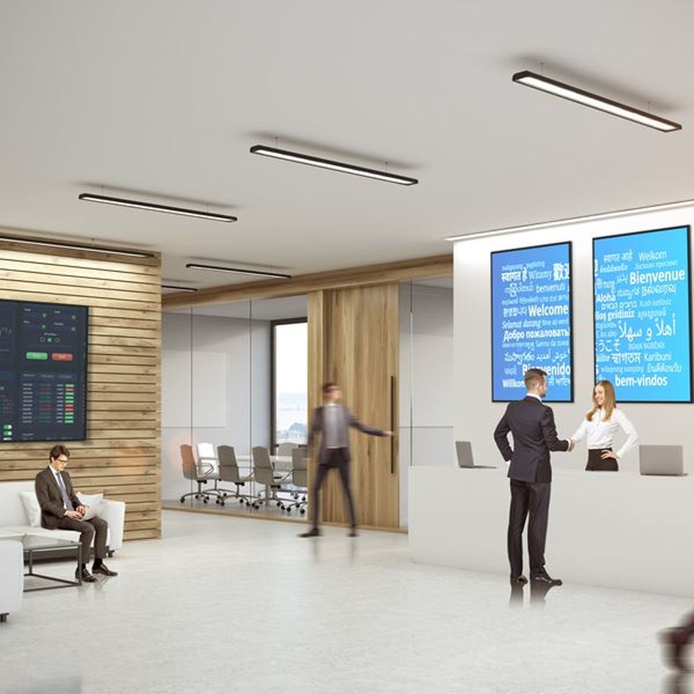 N-Series lobby signage
