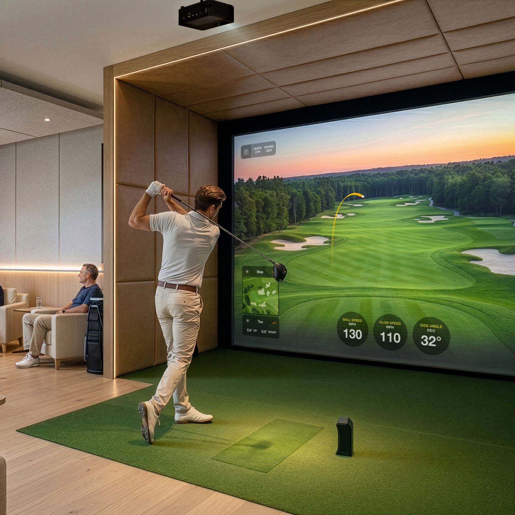 From luxury commercial installs to weekend garage bays, Optoma offers flexible, high-performance projectors built to match any golf sim environment