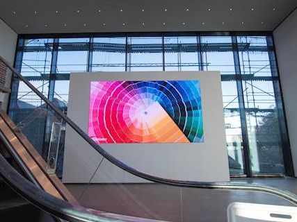 Optoma LED Display at Schneider HQ Berlin