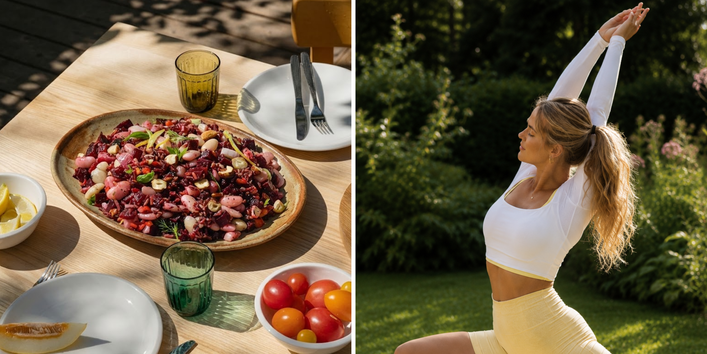 Eine Ernährung, die zu deinem Training passt – auch im Sommer.