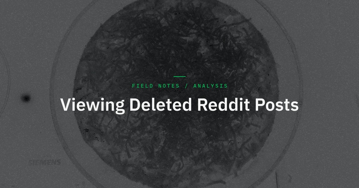 How to View Deleted Reddit Posts (Reveddit, Unddit Tested 2026) — THINKPOL