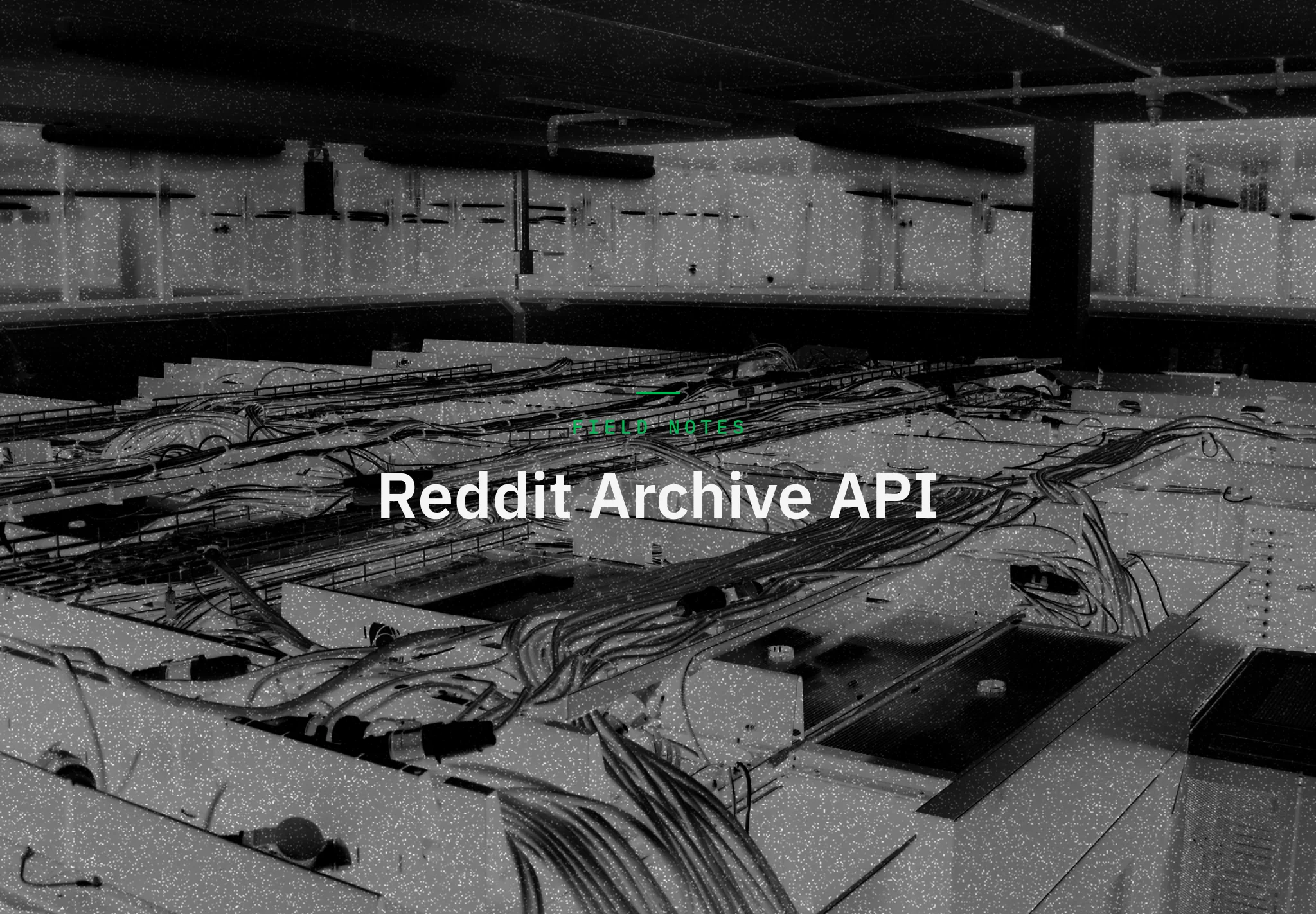 Reddit Archive API: What Actually Works in 2026