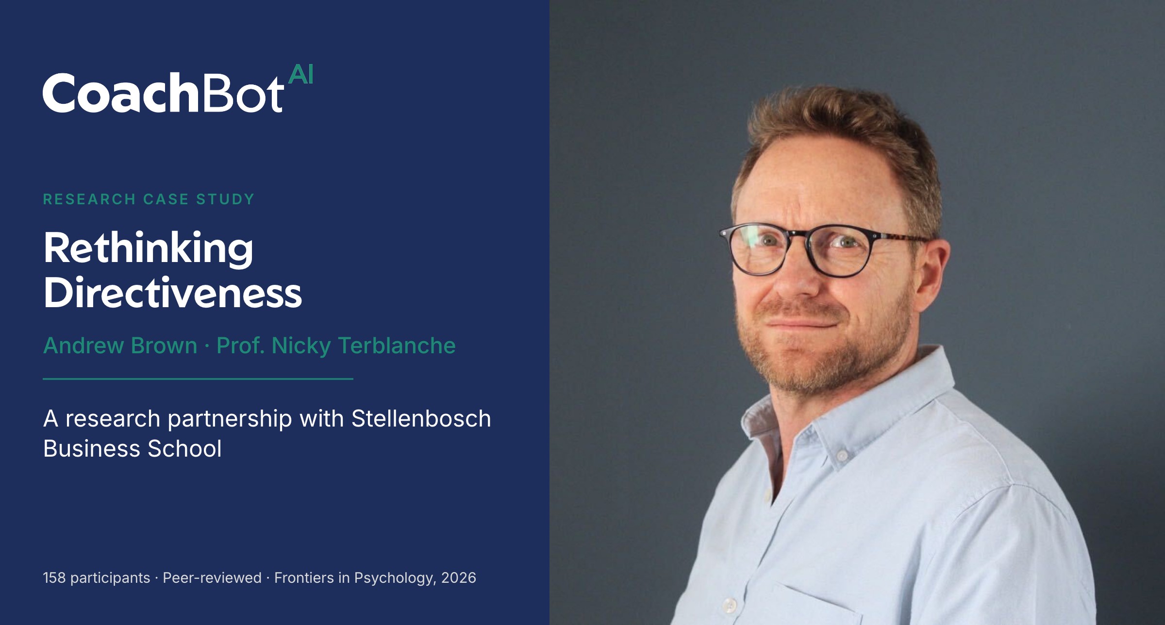 Rethinking Directiveness: Andrew Brown and Prof. Nicky Terblanche, Stellenbosch Business School