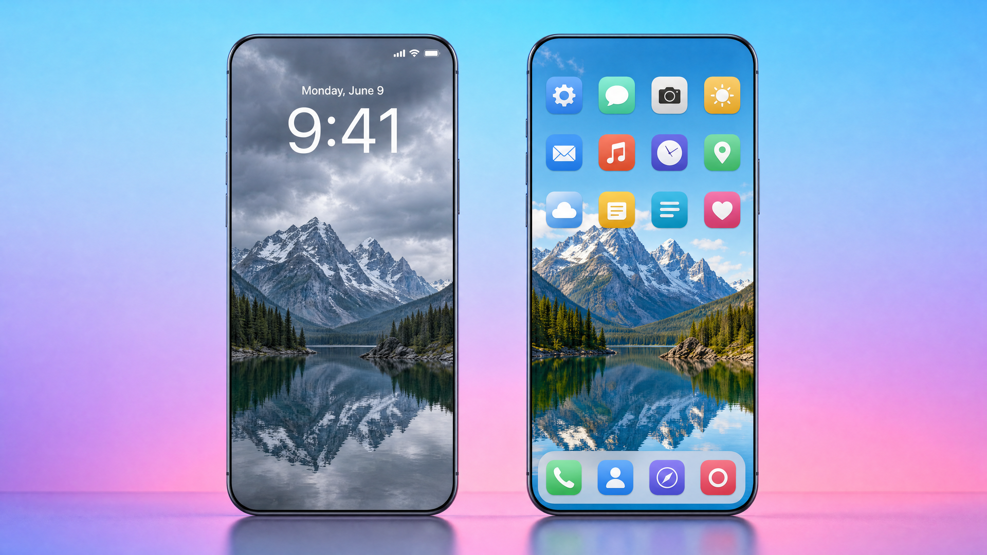 Make Wallpapers for Phones