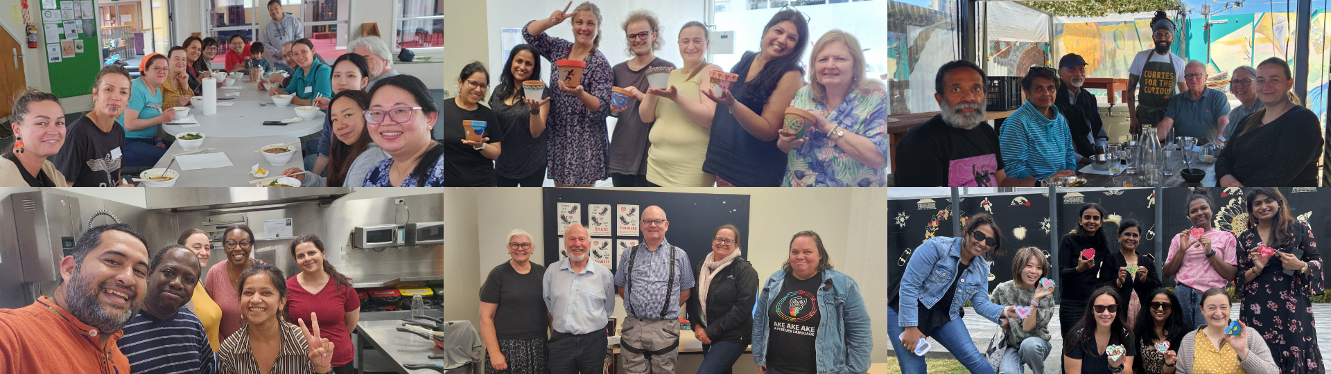 Collage of our past events