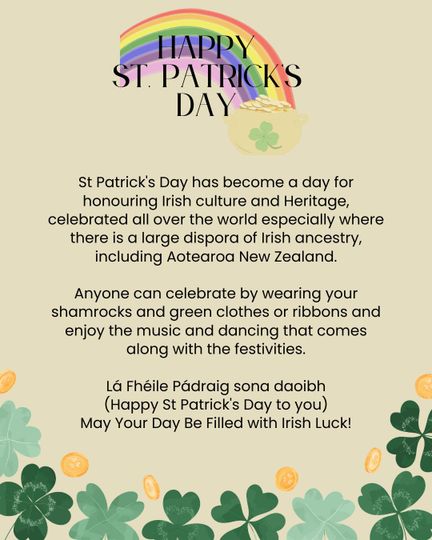 Happy St. Patrick's Day!