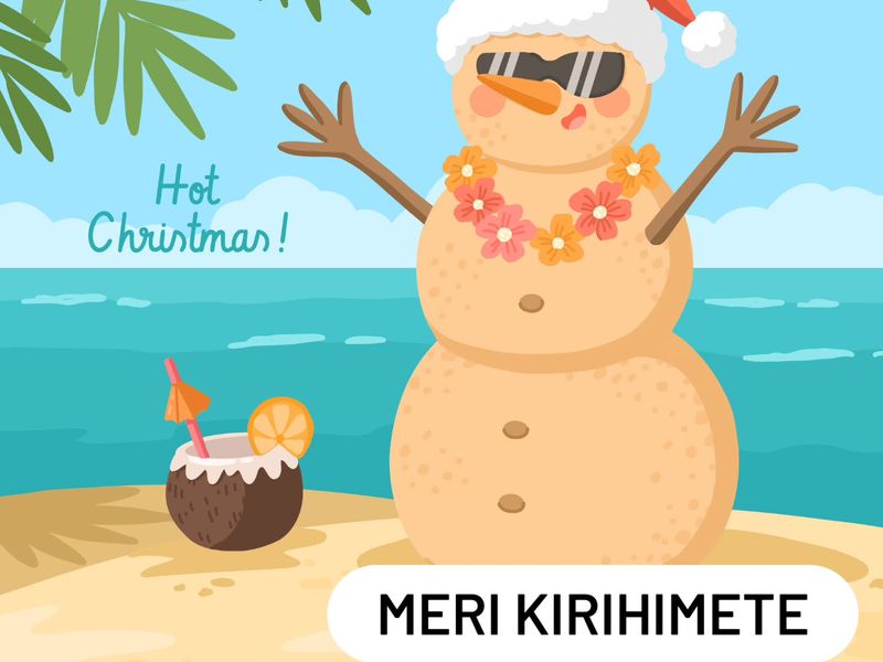 Meri Kirihimete, Merry Christmas!