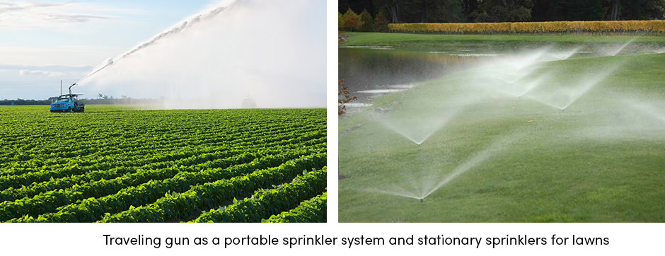 Sprinkler System Traveling