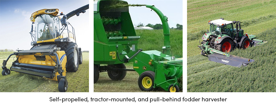 Fodder Harvester Types