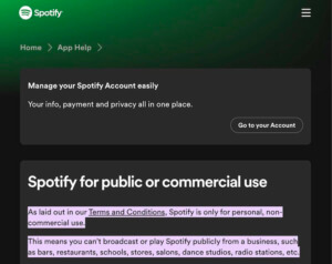 Soundsuit_Spotify-FAQ_Spotify-is-not-legal-for-commercial-use