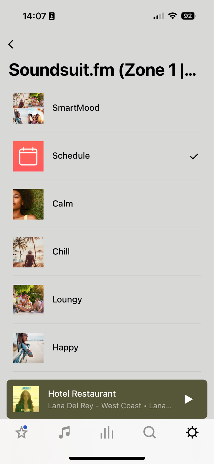How to schedule music on Sonos using the alarm feature | Select Soundsuit schedule as a music source