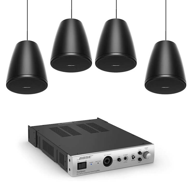 Bose DesignMax DM3P speakers