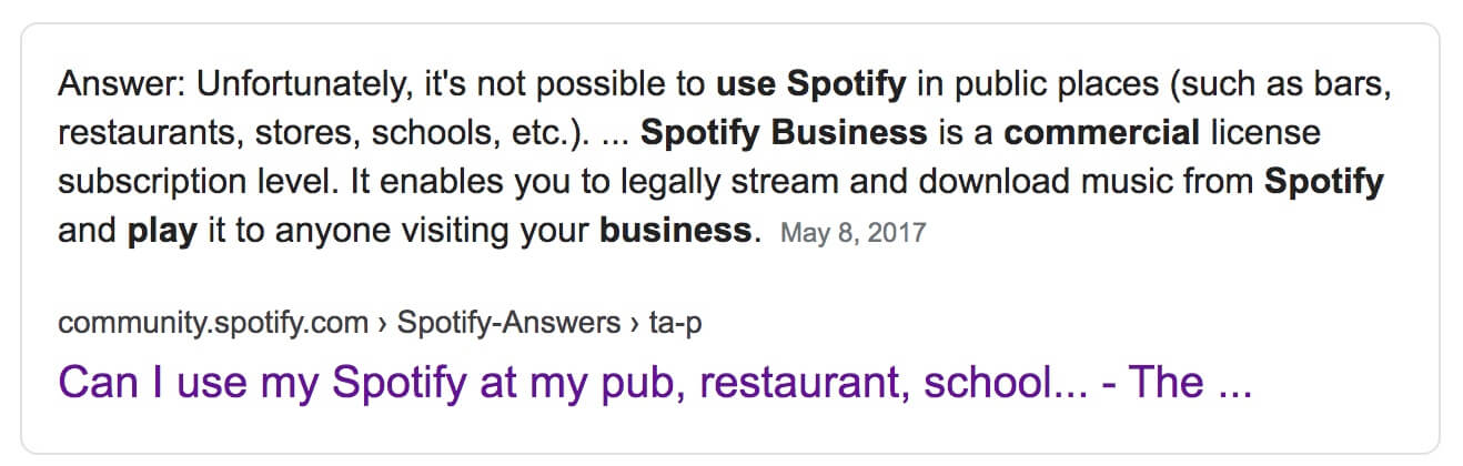 utiliser spotify ou apple music ou deezer dans mon école bureau magasin gym hôtel restaurant spa événement bar pub salon