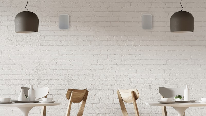 bluesound professional network speaker and streamer compatible soundsuit for best music sound systems for restaurants and stores