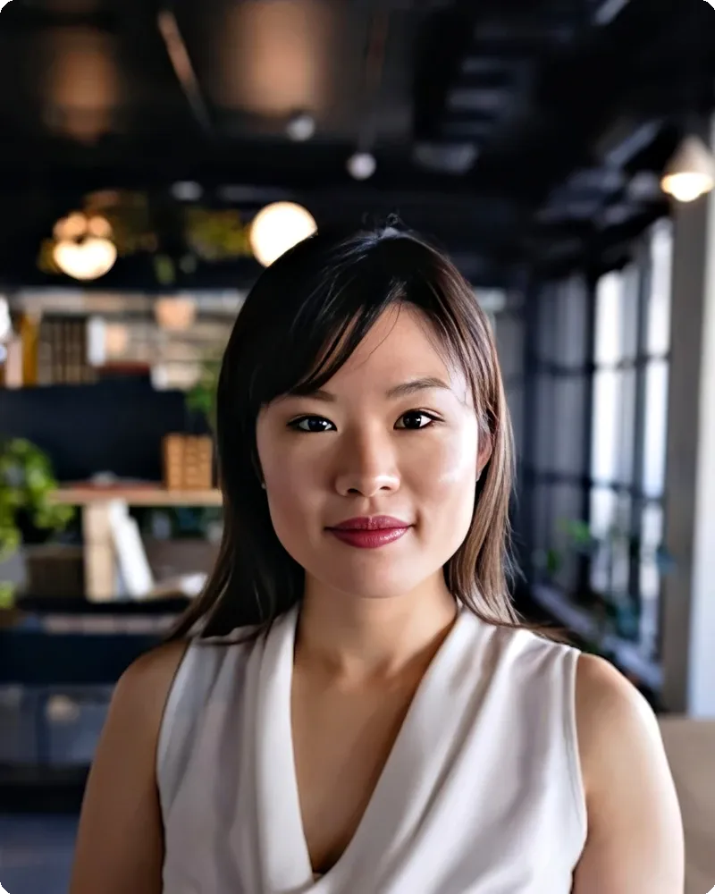 Member-facing association staff member in consistent professional attire