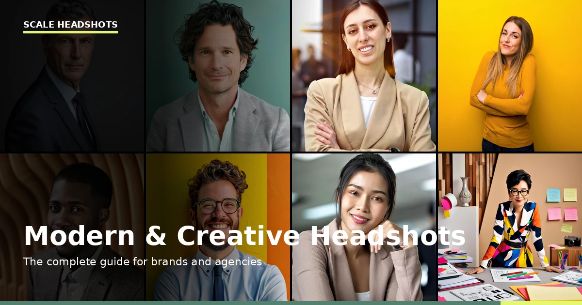 Modern & Creative Headshots for Brands and Agencies | Scale Headshots