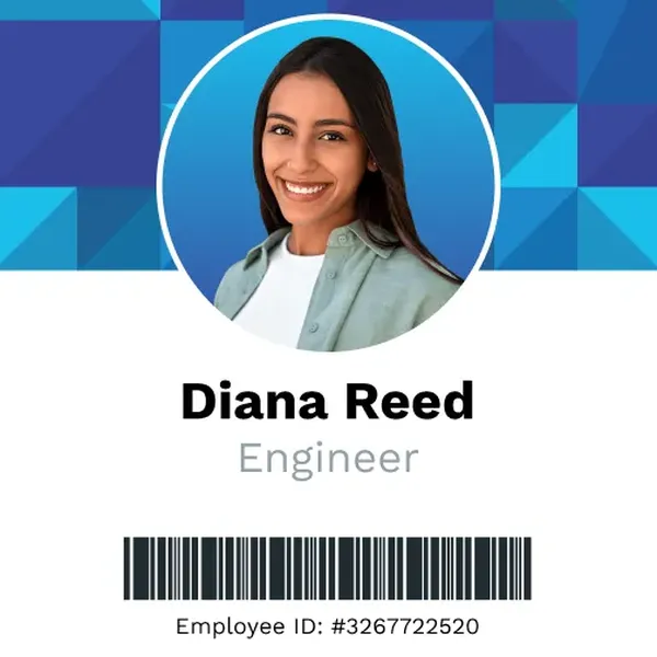 LinkedIn headshot example, real photo enhanced by AI