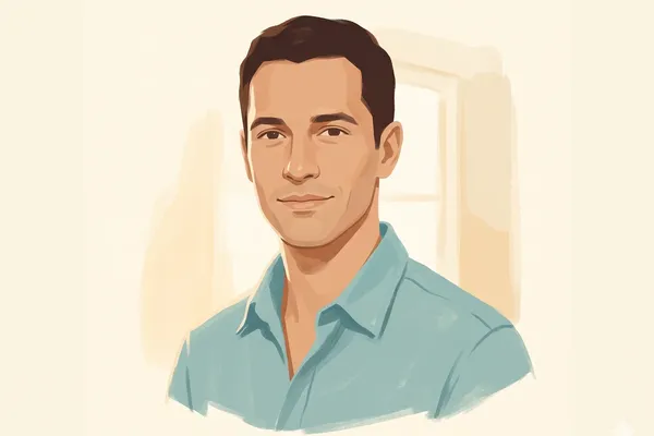 Illustrated cover image for the LinkedIn Headshots guide