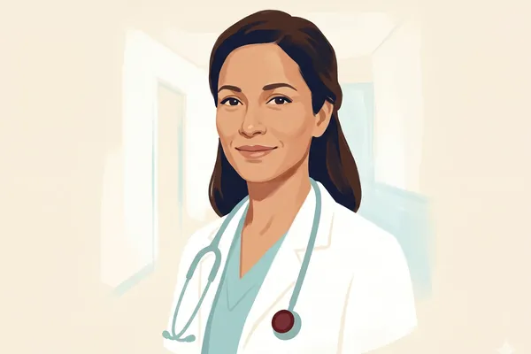 Illustrated cover image for the Medical Headshots guide
