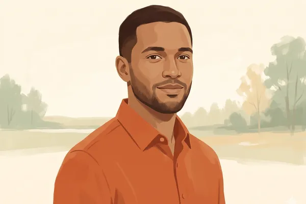 Illustrated cover image for the Outdoor Headshots guide