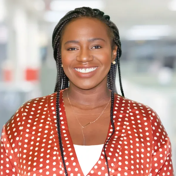 LinkedIn headshot example #8, real photo enhanced by AI