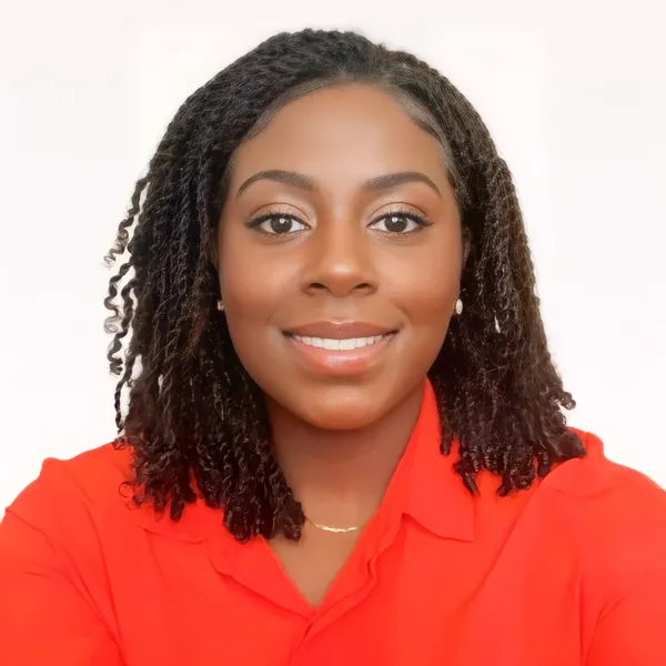 Creative headshot example #4, real photo enhanced by AI