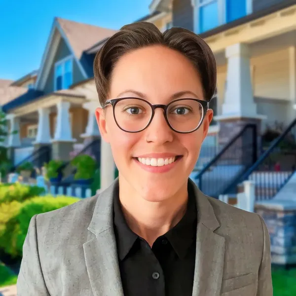 Real estate headshot example #8, real photo enhanced by AI