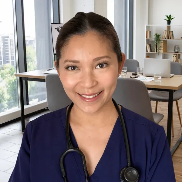 Before headshot enhancement