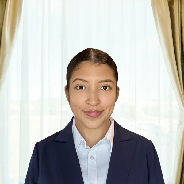 Before headshot enhancement