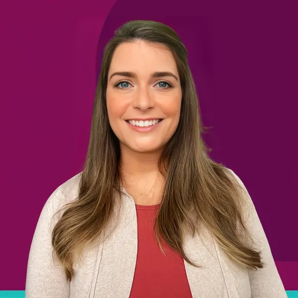 Creative headshot example #4, real photo enhanced by AI
