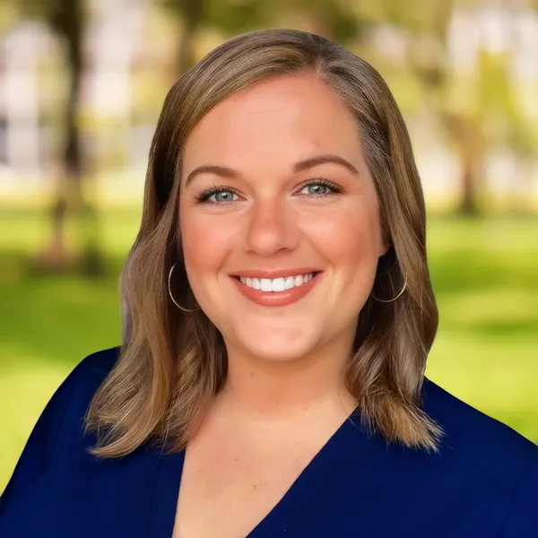 Creative headshot example #15, real photo enhanced by AI