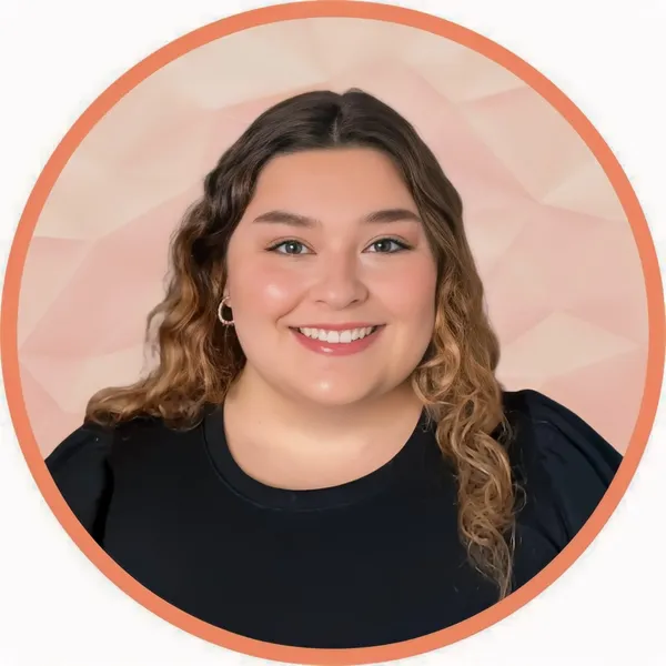 Creative headshot example #15, real photo enhanced by AI