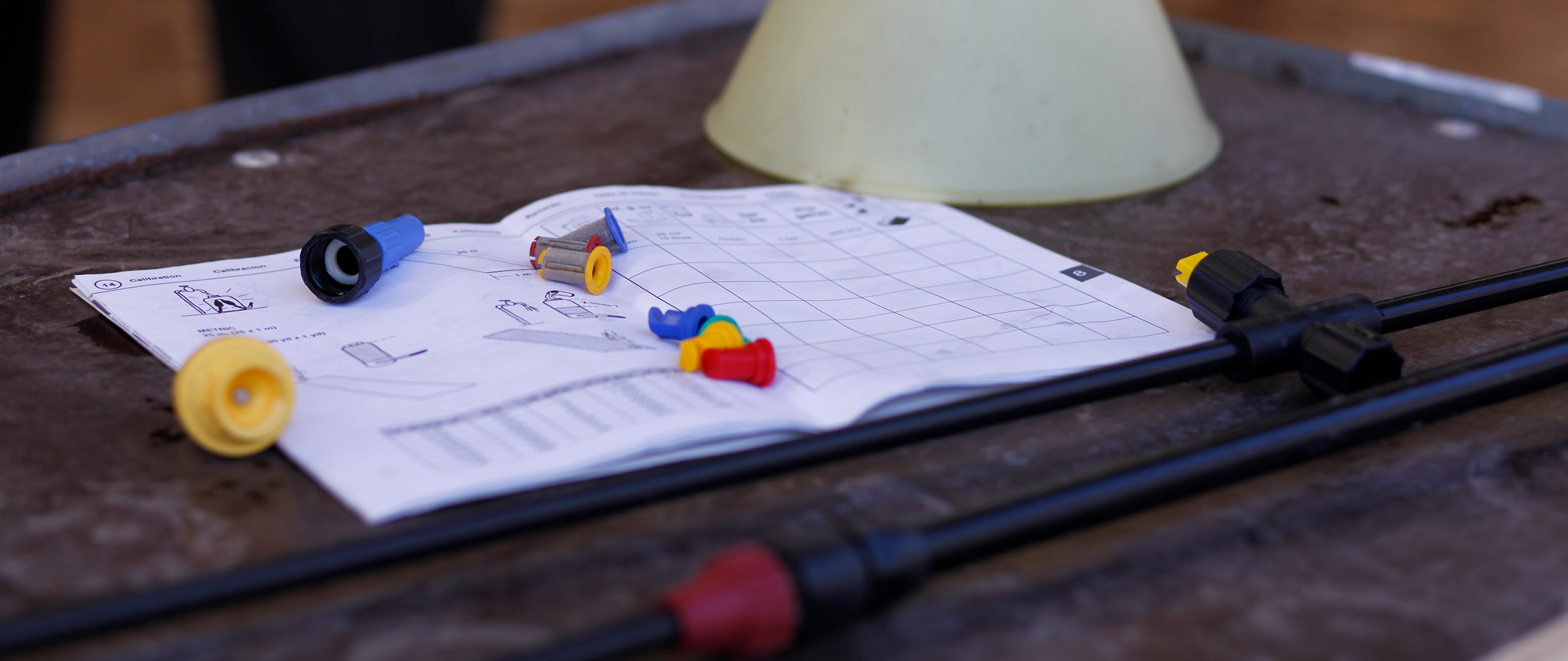 Nozzles – Hand-operated sprayers