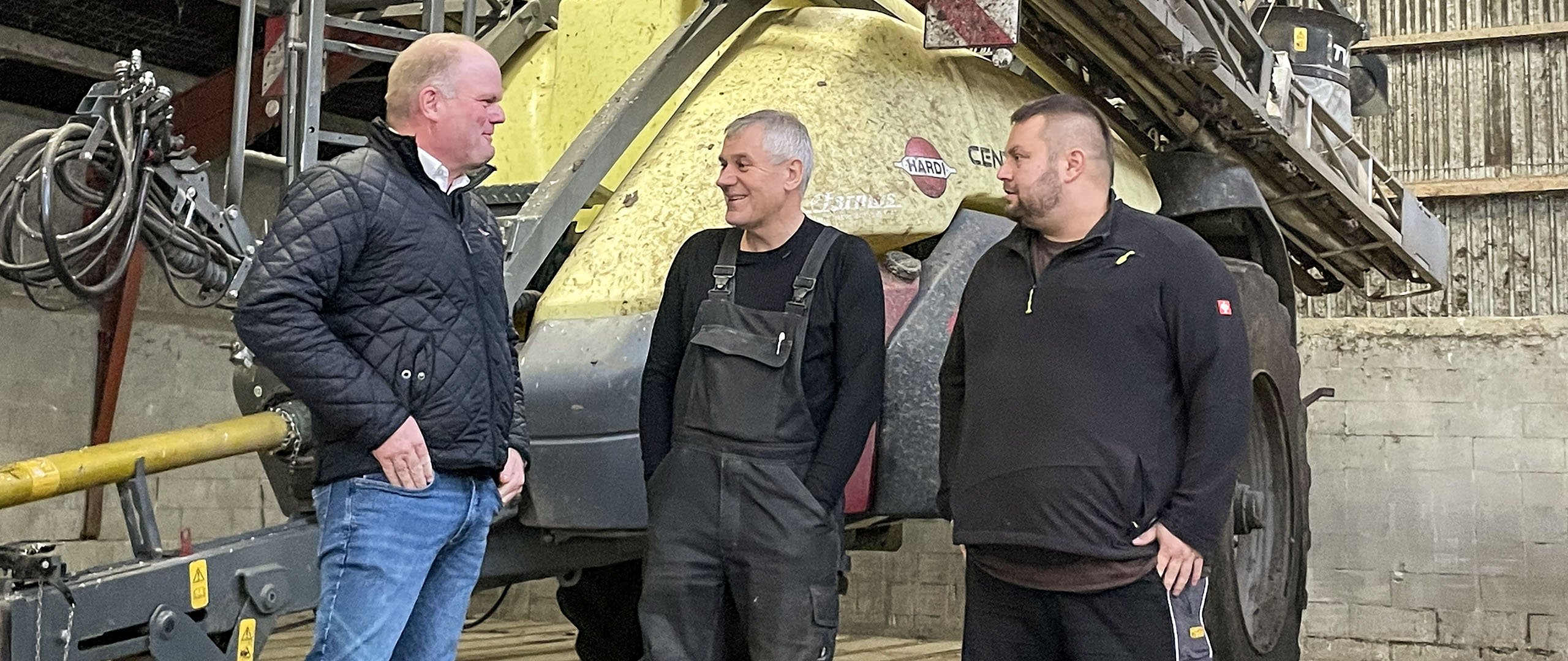 "Our new AEON TWIN  provides more spraying hours."