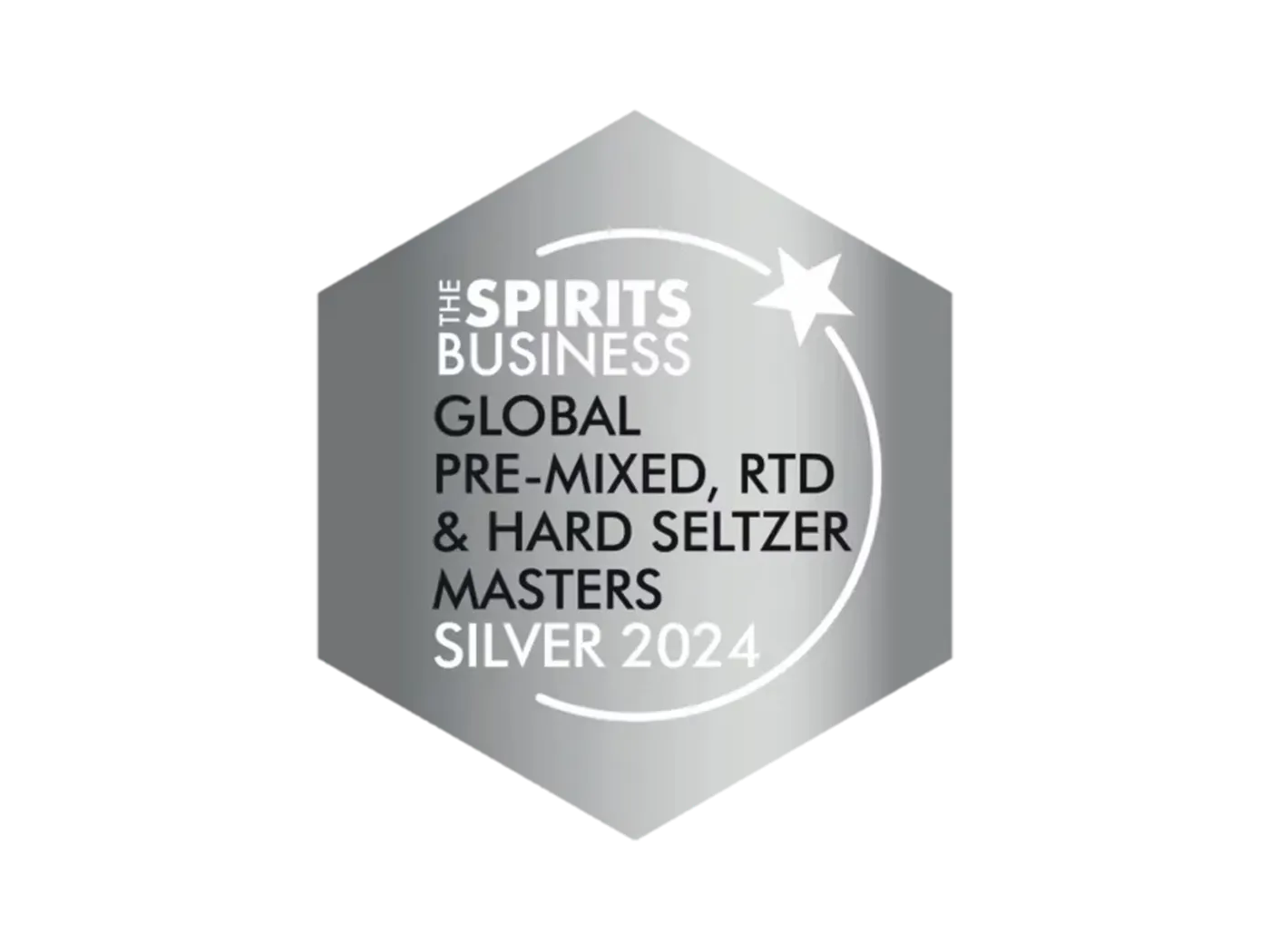 Medal of Global Pre-Mixed, RTD & Hard Seltzer Masters Silver 2024