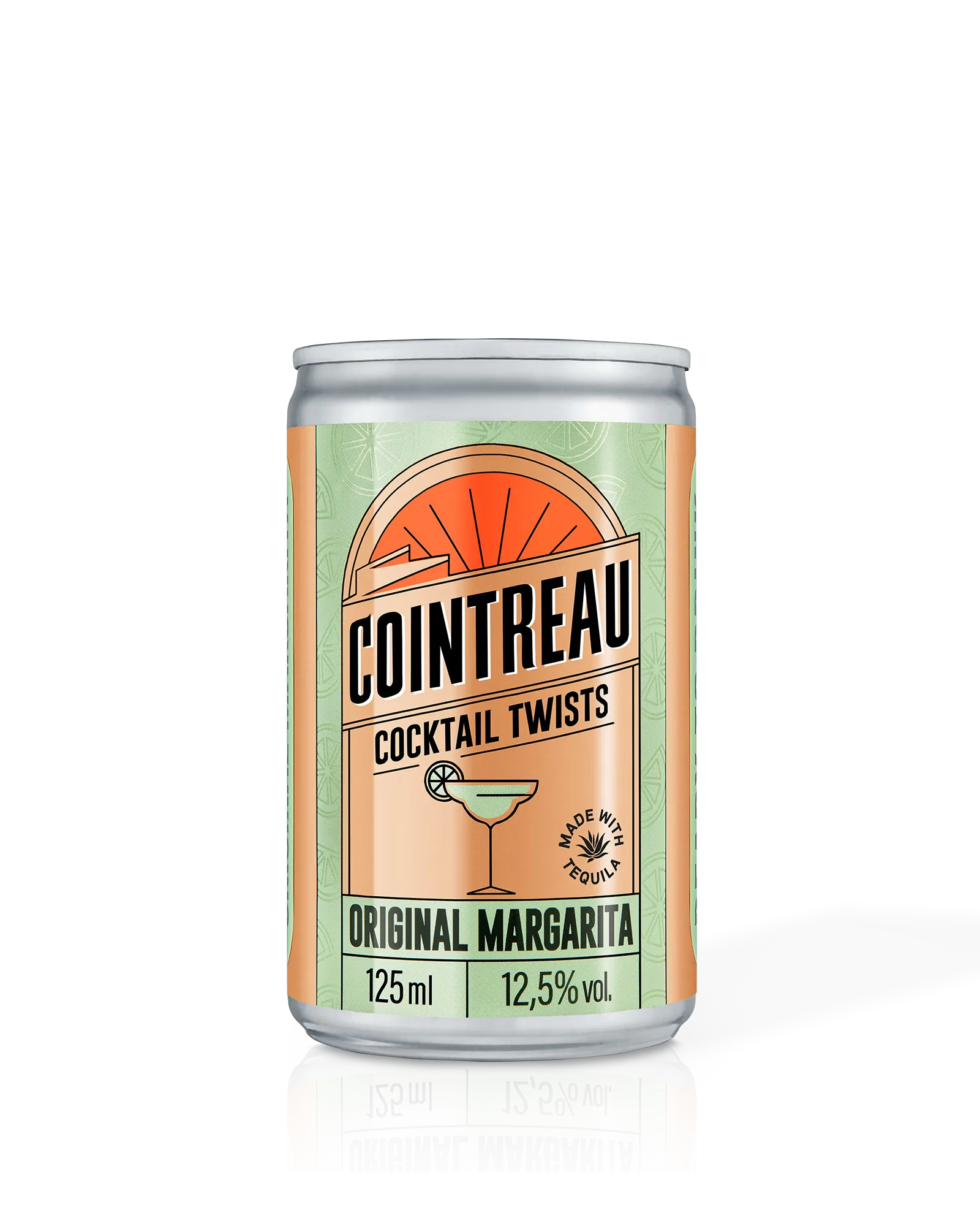 A can of Cointreau Cocktail Twists Original Margarita
