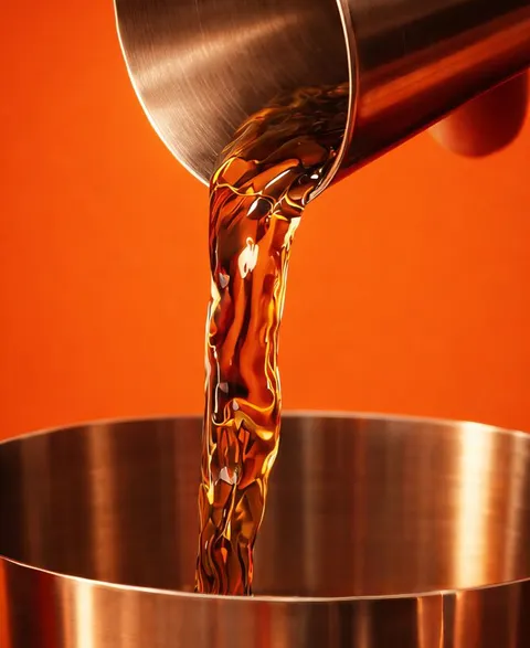 Cointreau Spicy poured from a jigger into a cocktail shaker