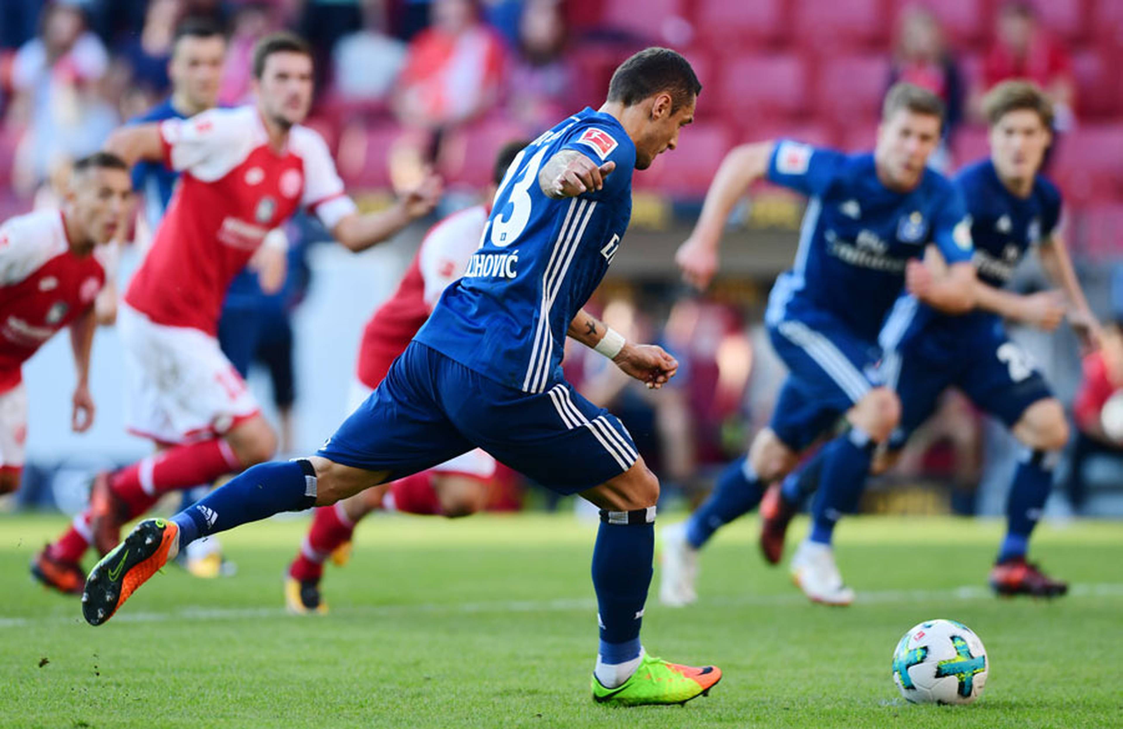 Sejad Salihovic scored from the penalty spot in Mainz. He could equal Lothar Matthäus’ record in Dortmund.