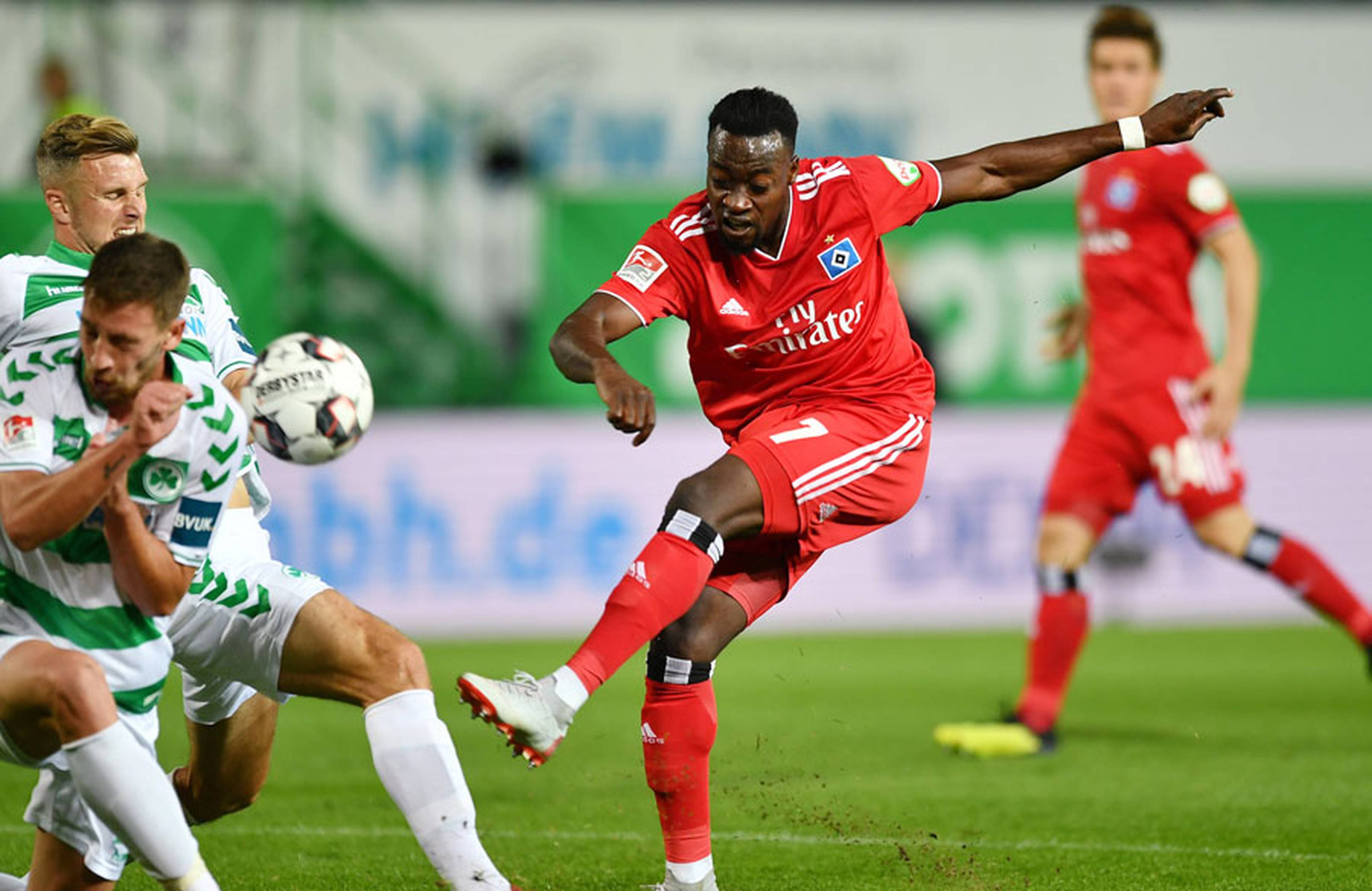 Khaled Narey absolvierte 65 Zweitliga-Partien für Greuther Fürth.