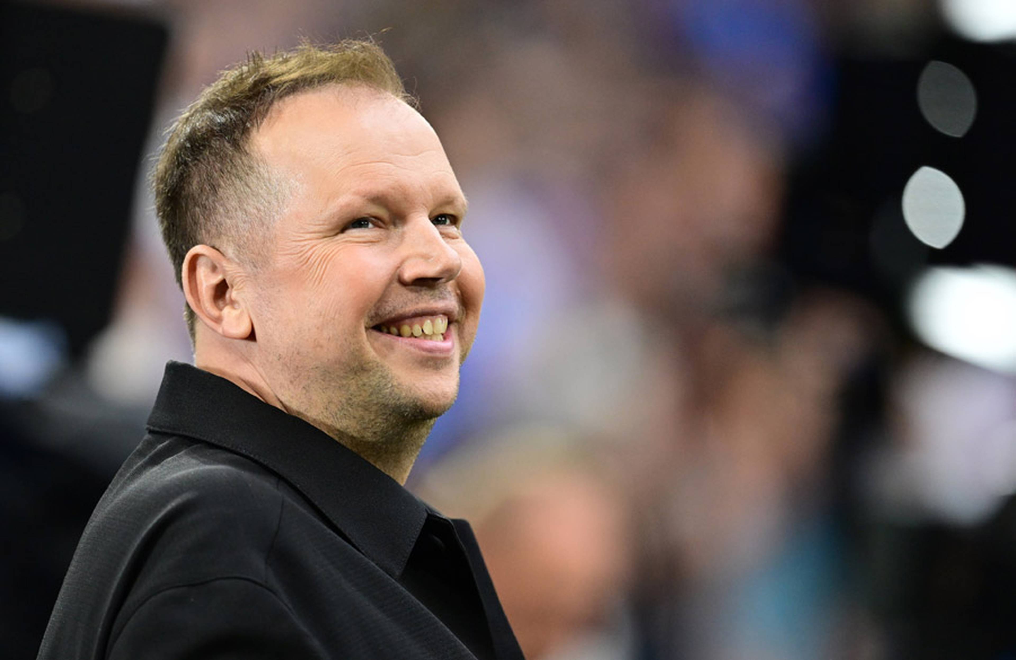Besonderes Wiedersehen: Nicht nur mit dem Volksparkstadion, sondern auch mit dem HSV, den Fuss Anfang der Saison noch unter anderen Vorzeichen kommentierte.