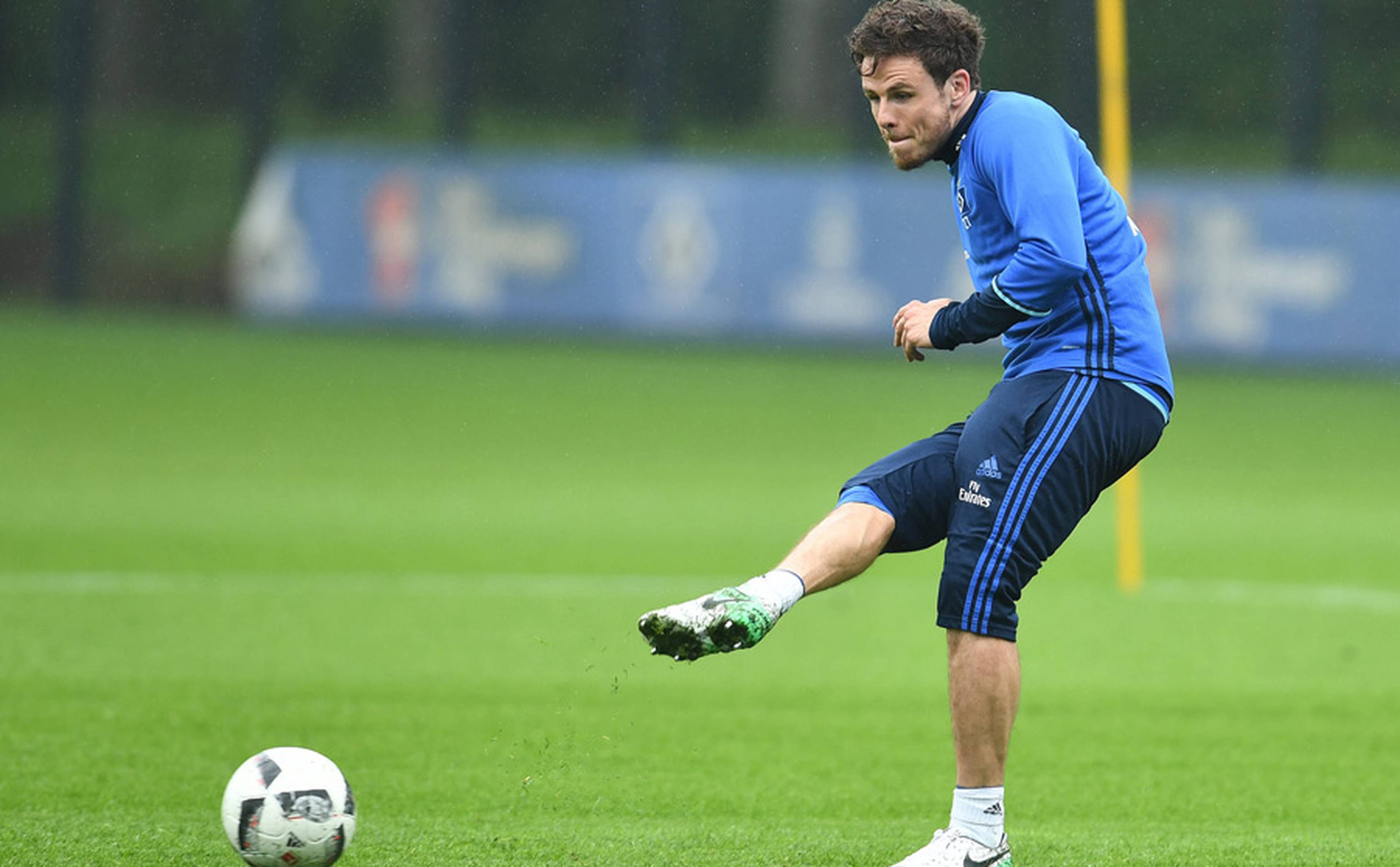Nicolai Müller im Training. 