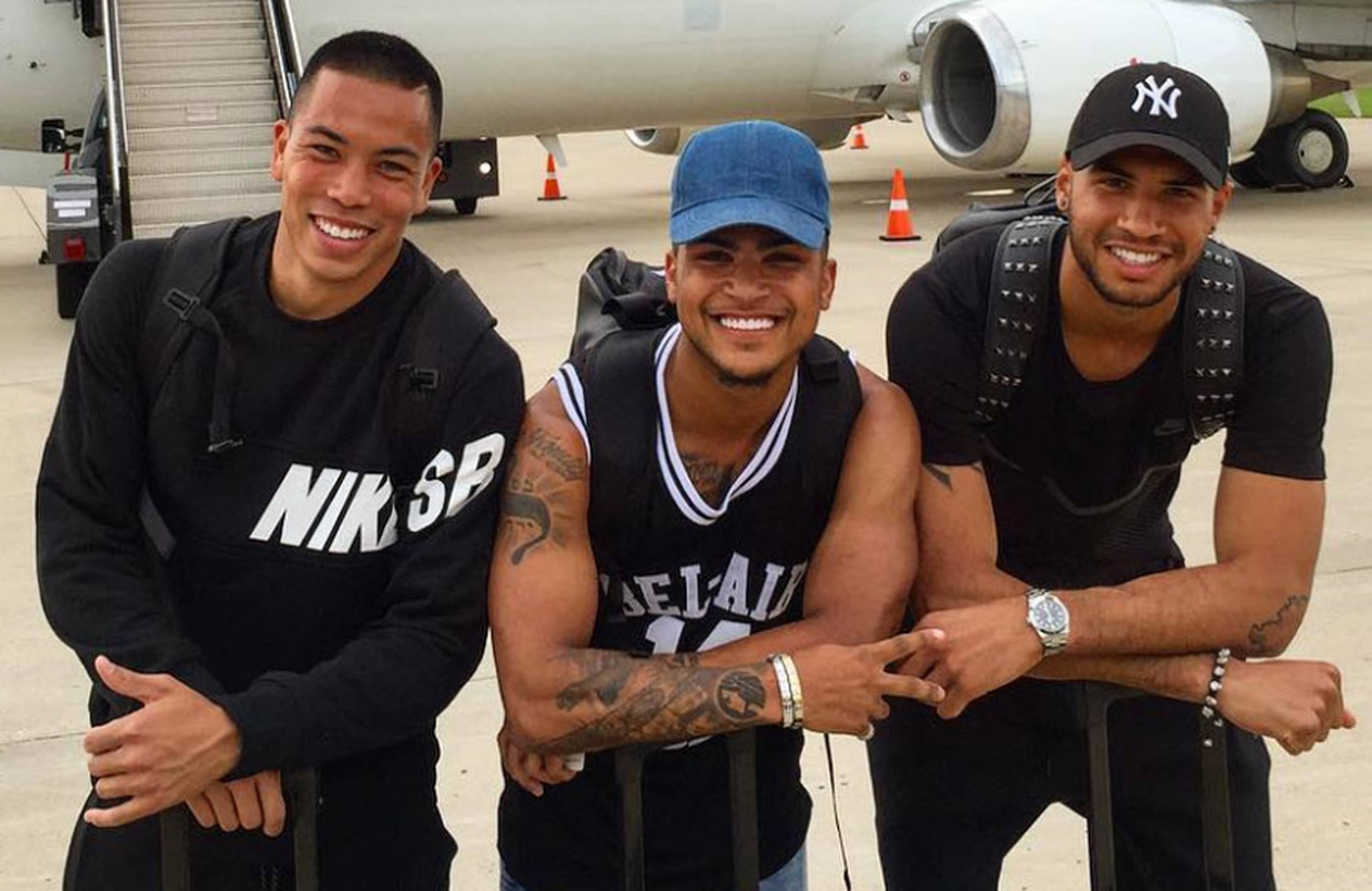 Unzertrennlich: Zusammen mit Deandre Yedlin (Mitte) nennen sich Bobby Wood (li.) und John Brooks gerne die drei Musketiere.