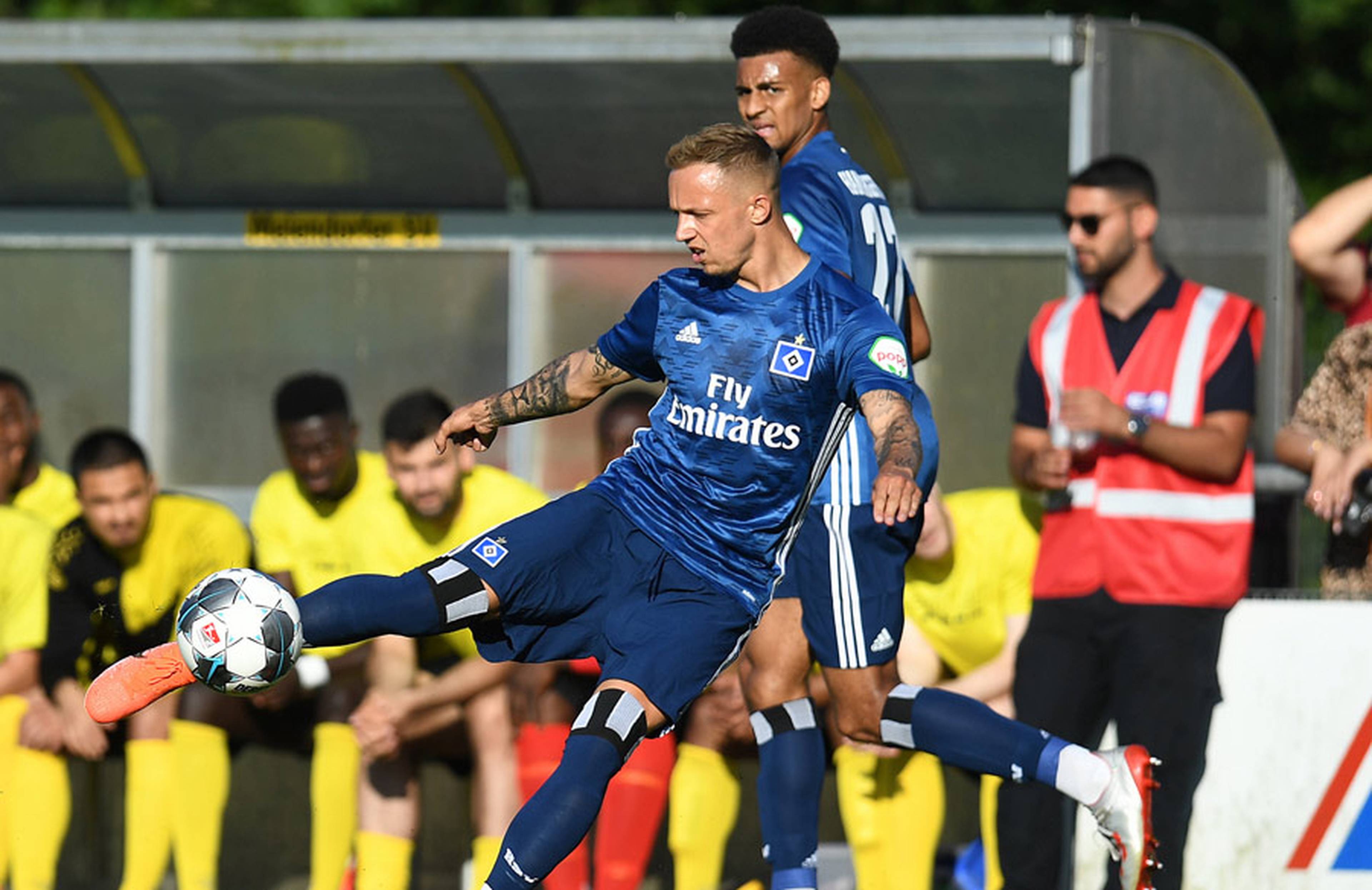 Sonny Kittel schießt.