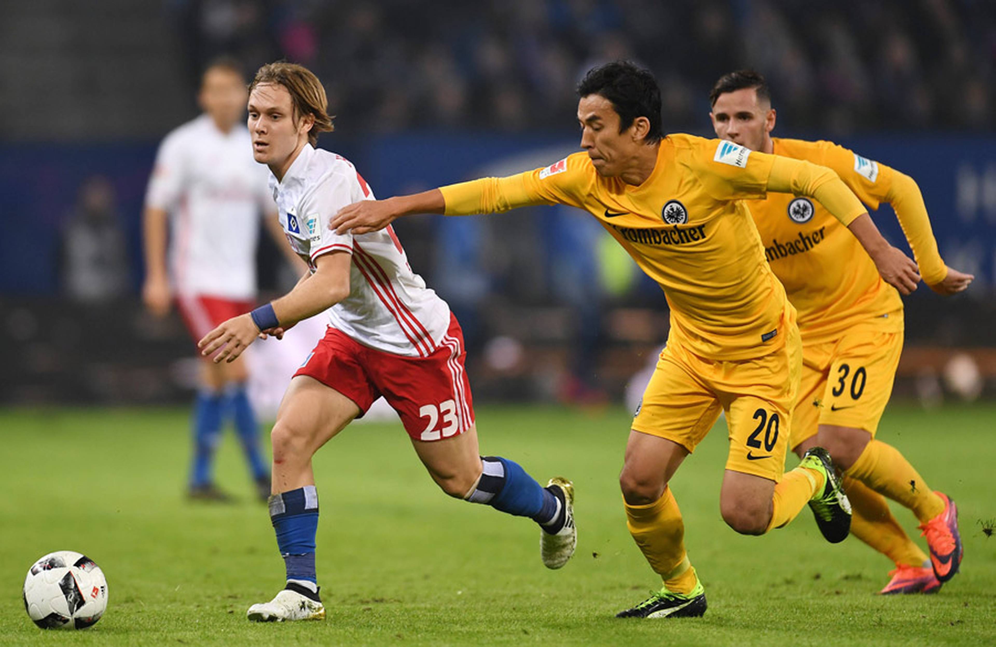 Alen Halilovic made his first start and missed a good chance just before the break. 