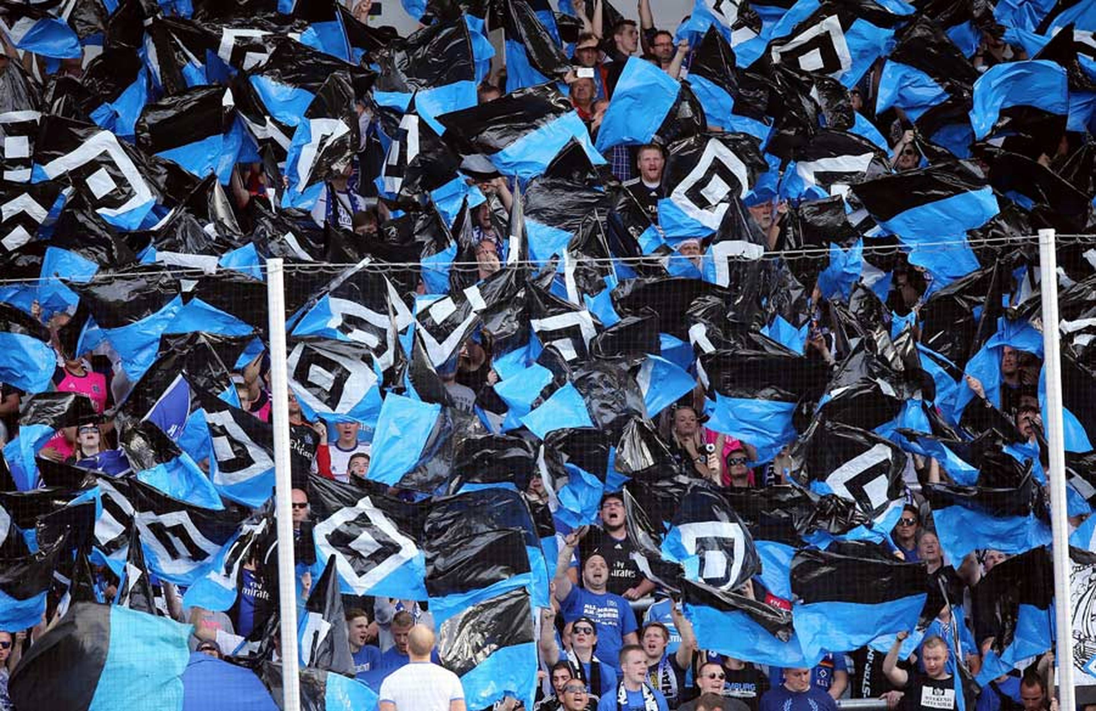 Top class: A HSV fan choreography.