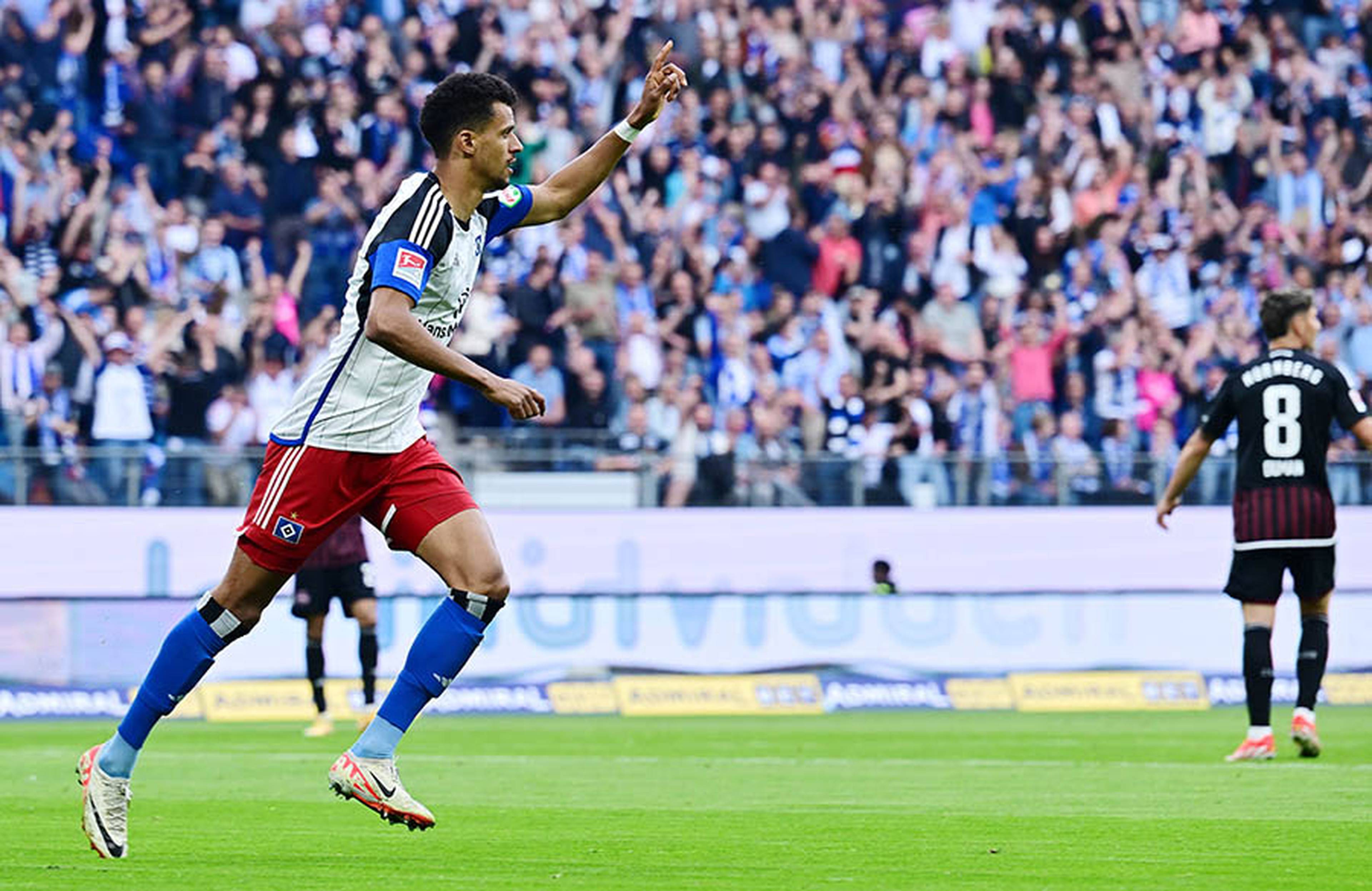 Robert Glatzel traf in der ersten Halabzeit gleich doppelt und überschritt damit in der dritten Saison in Folge die magische 20-Tore-Marke.
