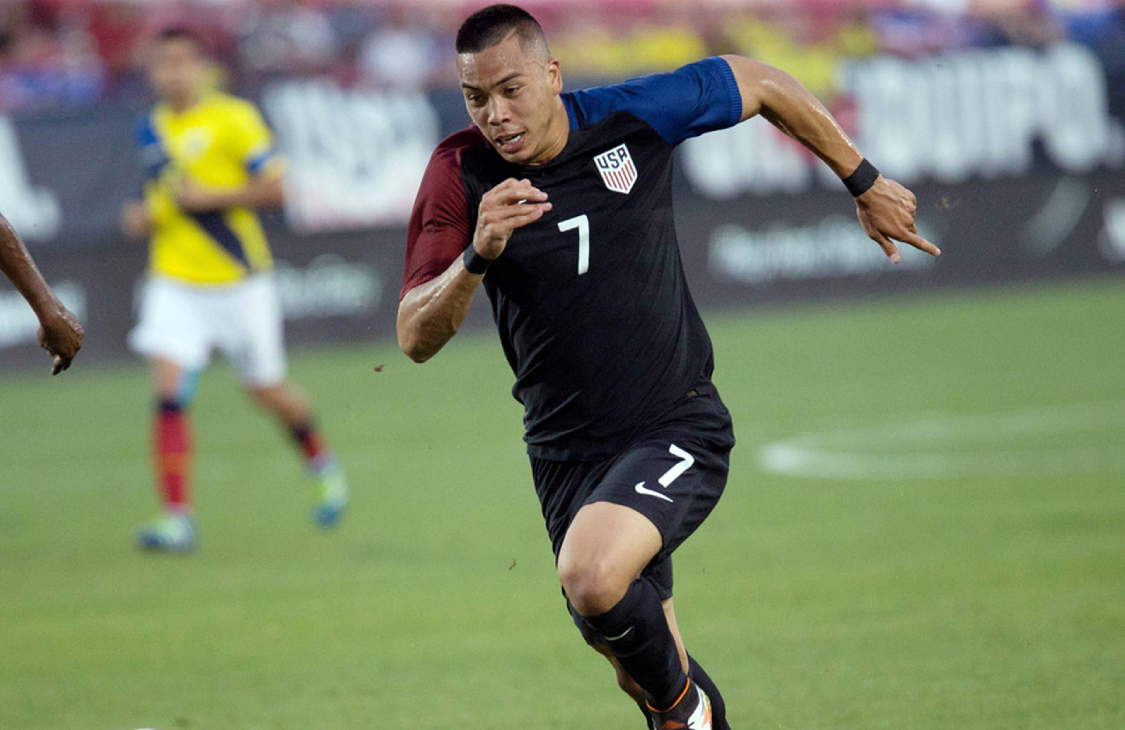 Bobby Wood im Dress der US-Soccer-Boys.