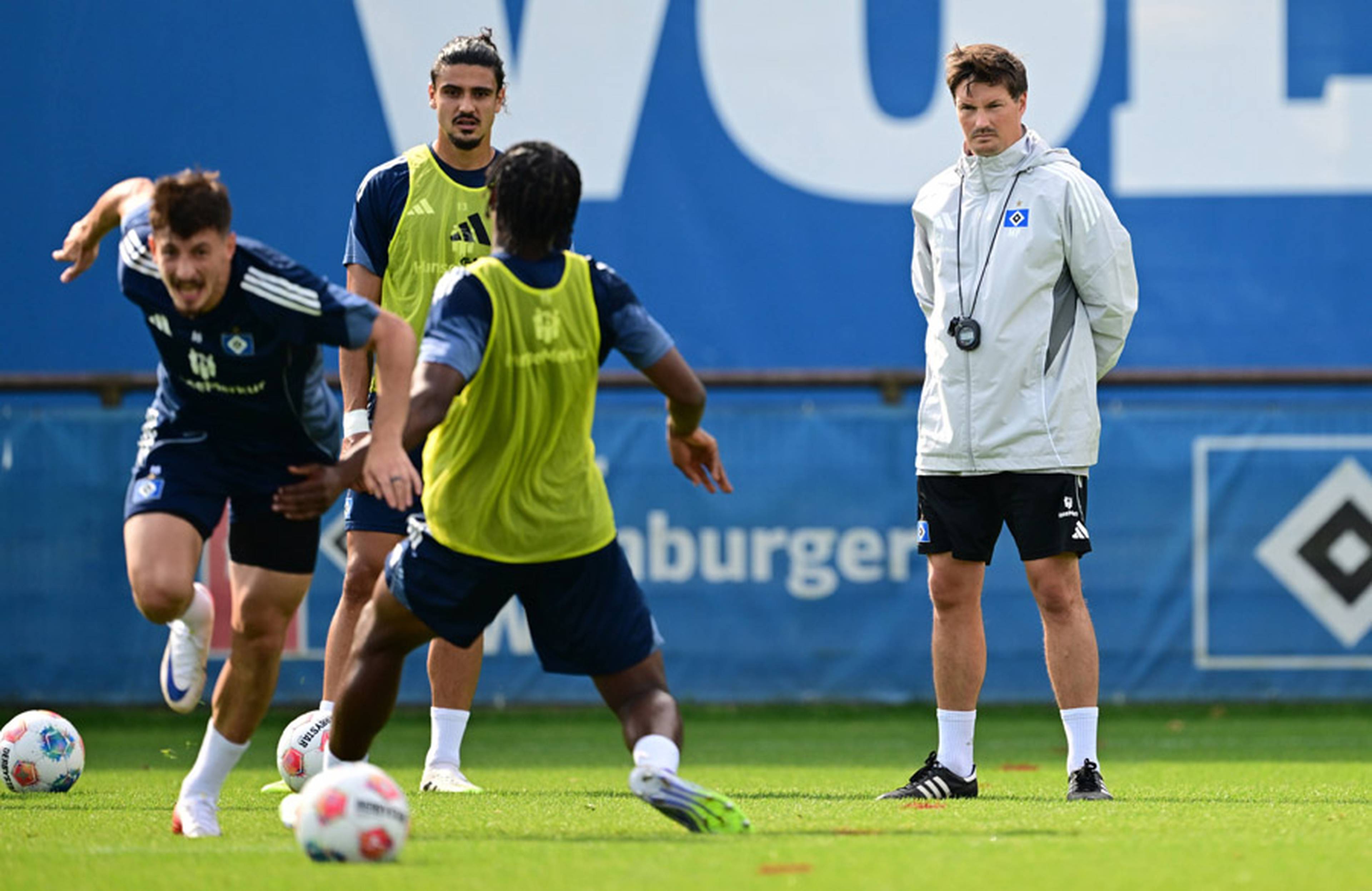 Polzin durfte mit Gocholeishvili und Soumahoro zwei Nationalspieler zurück im Teamtraining begrüßen. 