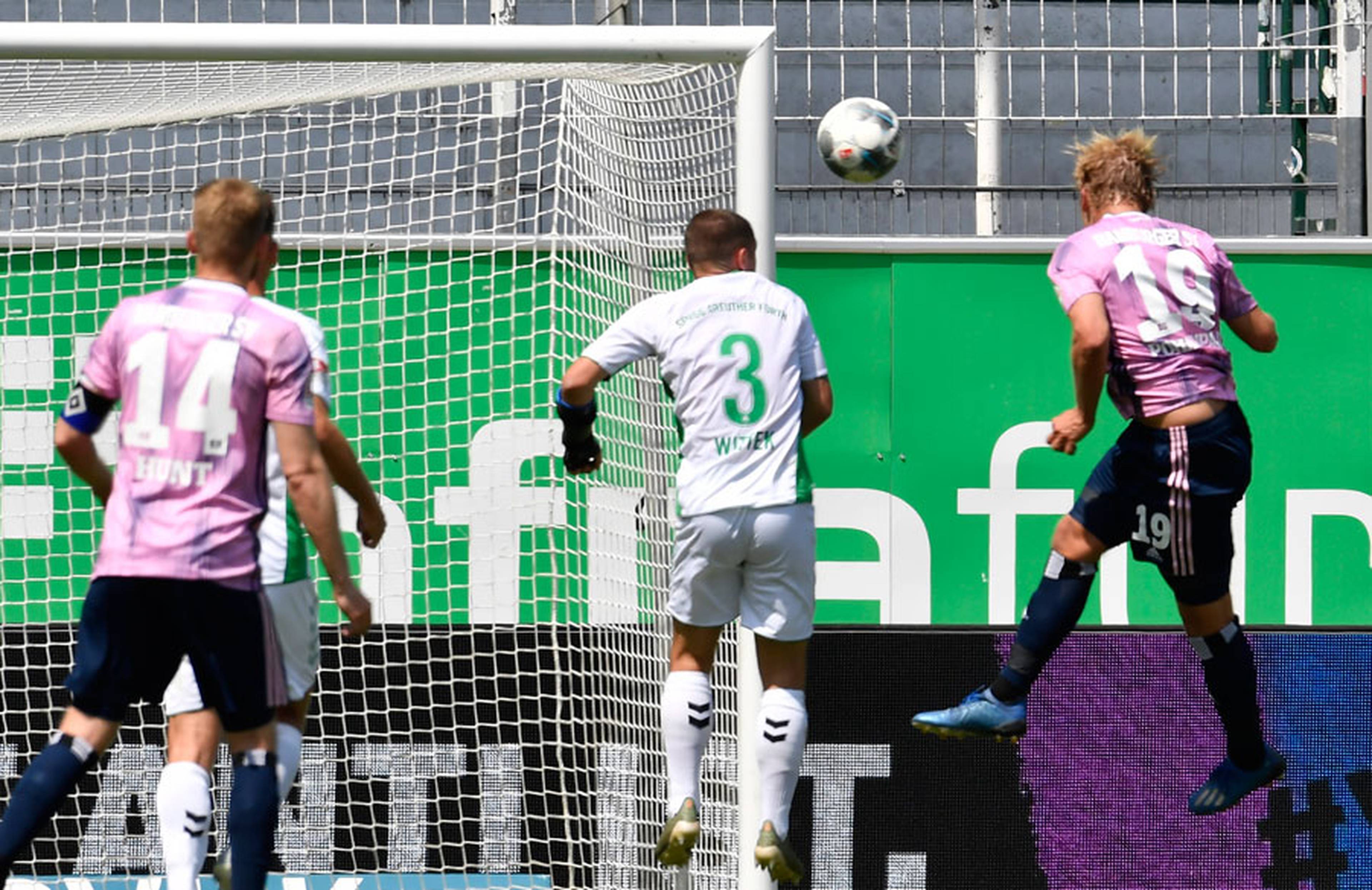 Joel Pohjanpalo ist Teil der großen Offensivstärke des HSV, sein Kopfballtor am vergangenen Spieltag war bereits sein dritter Treffer - alle auswärts. Perfekter Zeitpunkt also für das erste Tor im Volkspark!