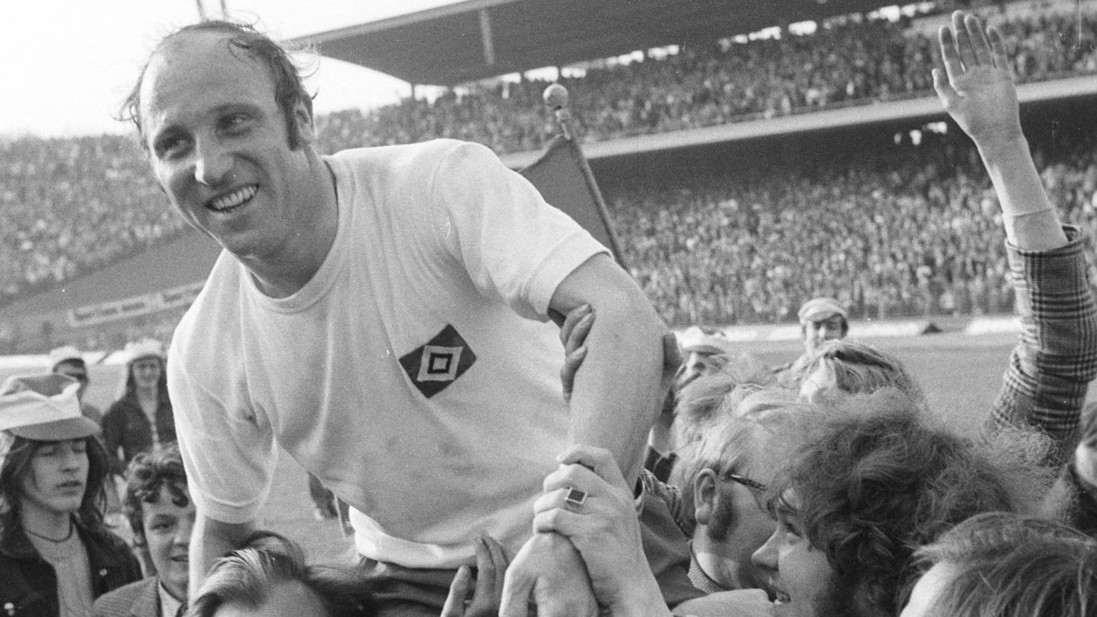 Seeler beim Abschiedsspiel